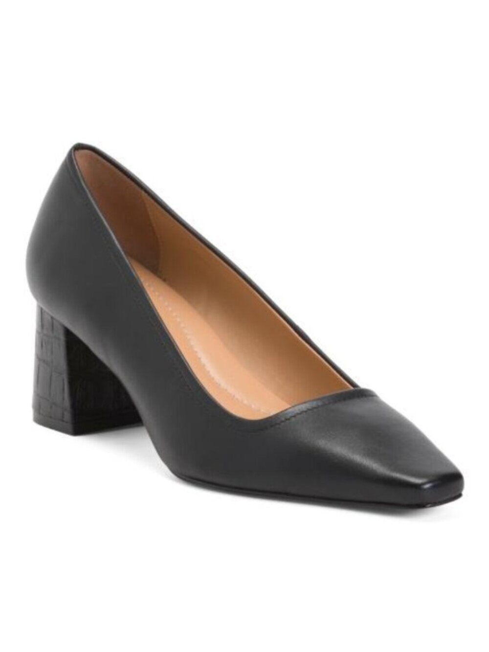 ANDRE ASSOUS Made In Brazil Leather Amelia Heels